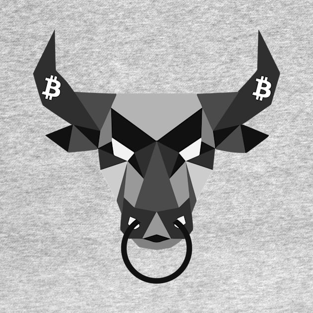 Bitcoin Bull by CryptoDeity